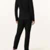 ZZegna Pique-Poloshirt Herren, Schwarz