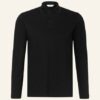 ZZegna Pique-Poloshirt Herren, Schwarz
