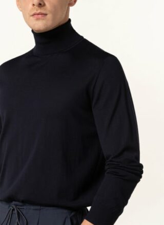 ZZegna Rollkragenpullover Herren, Blau