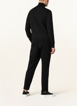 ZZegna Rollkragenpullover Herren, Schwarz