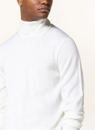 ZZegna Rollkragenpullover Herren, Weiß