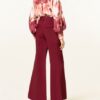 Zimmermann Concert Bootcut Jeans Damen, Rot