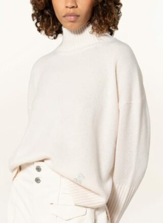 Zimmermann Concert Cashmere-Pullover Damen, Weiß