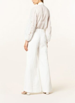 Zimmermann Nina Marlenehose Damen, Weiß