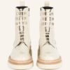 Zinda Schnürboots Damen, Weiß