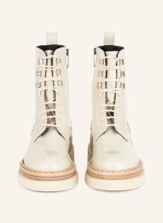 Zinda Schnürboots Damen, Weiß
