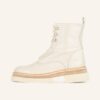 Zinda Schnürboots Damen, Weiß