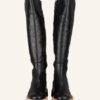 Zinda Stiefel Damen, Schwarz