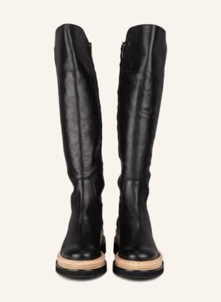 Zinda Stiefel Damen, Schwarz