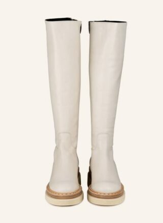 Zinda Stiefel Damen, Weiß