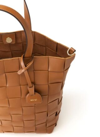 abro Chessboard Shopper Damen, Braun