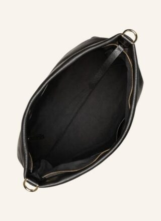 abro Kaia Hobo-Bag Damen, Schwarz