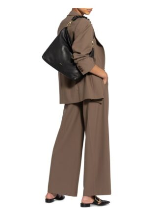 abro Kaia Hobo-Bag Damen, Schwarz