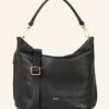 abro Lou Hobo-Bag Damen, Schwarz
