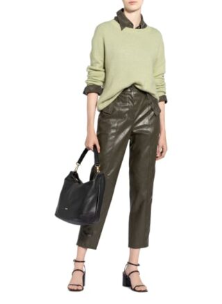 abro Lou Hobo-Bag Damen, Schwarz