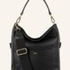 abro Raquel Handtasche Damen, Schwarz