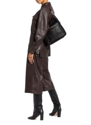 abro Raquel Handtasche Damen, Schwarz