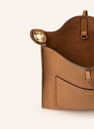 abro Raquel S mit Pouch Umhängetasche Damen, Braun