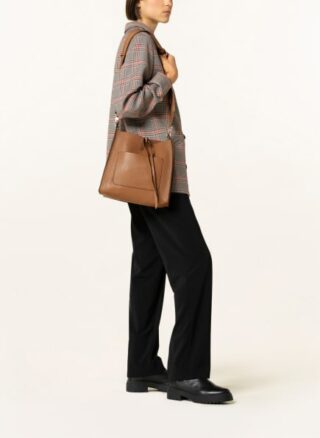 abro Raquel S mit Pouch Umhängetasche Damen, Braun