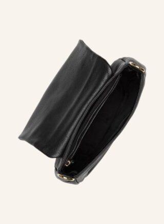 abro Temi Medium Schultertasche Damen, Schwarz