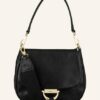 abro Temi Medium Schultertasche Damen, Schwarz