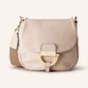 abro Temi Small Umhängetasche Damen, Beige