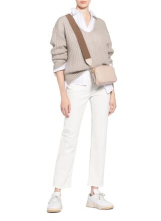 abro Tina Umhängetasche Damen, Beige