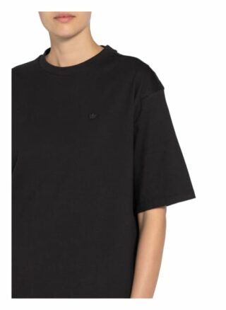 adidas Originals Adicolor Oversized-Shirt Damen, Schwarz