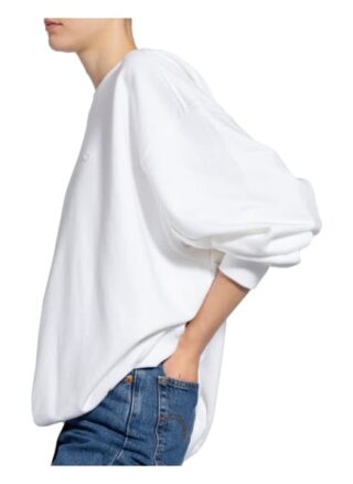 adidas Originals Adicolor Oversized-Sweatshirt Damen, Weiß