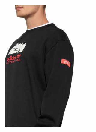 adidas Originals Adventure Sweatshirt Herren, Schwarz