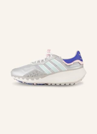 adidas Originals Choigo Plateau-Sneaker Damen, Silber