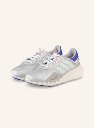 adidas Originals Choigo Plateau-Sneaker Damen, Silber