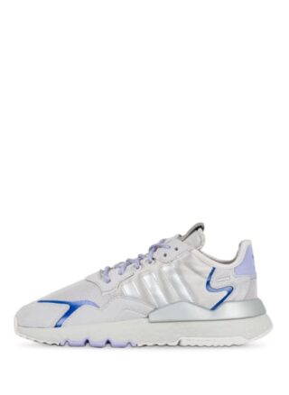 adidas Originals Nite Jogger Plateau-Sneaker Damen, Grau