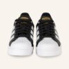 adidas Originals Superstar Plateau-Sneaker Damen, Schwarz