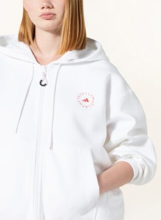 adidas by stella mccartney Strickjacke Damen, Weiß