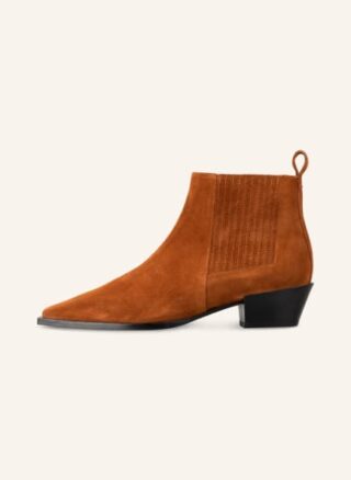 aeyde Bea Chelsea-Stiefeletten Damen, Braun