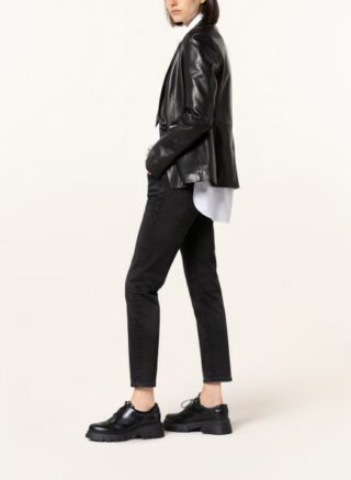 ag jeans Boyfriend Jeans Damen, Schwarz
