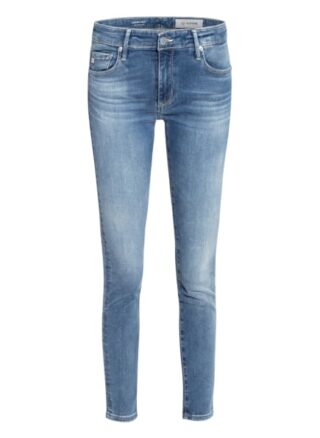 ag jeans Legging Ankle Skinny Jeans Damen, Blau