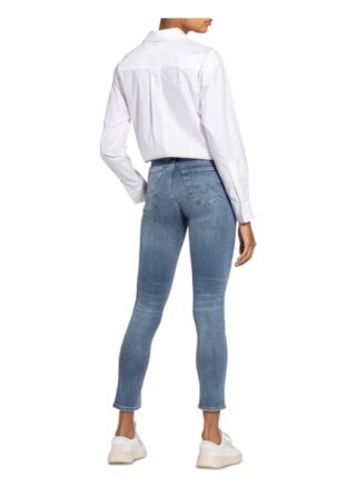 ag jeans Prima Ankle Skinny Jeans Damen, Blau
