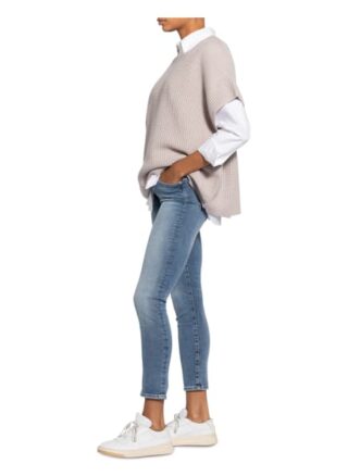 ag jeans Prima Ankle Skinny Jeans Damen, Blau