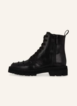 aigner Amanda Schnürboots Damen, Schwarz