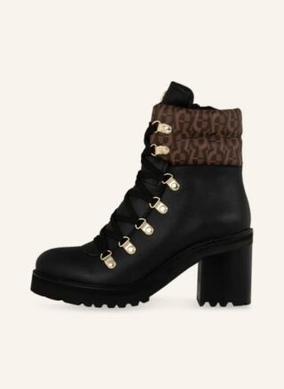 aigner Amy Schnürboots Damen, Schwarz