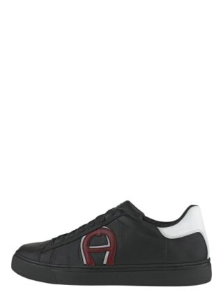 aigner David 50 Sneaker Herren, Schwarz