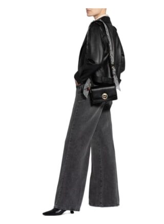 aigner Livia S Umhängetasche Damen, Schwarz