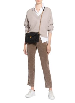 aigner Pria S Umhängetasche Damen, Schwarz