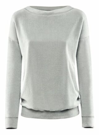 airfield East Sweatshirt Damen, Grau