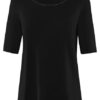 airfield Liva T-Shirts Damen, Schwarz