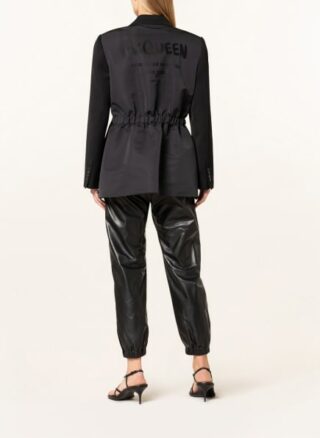 alexander mcqueen Blazer Damen, Schwarz