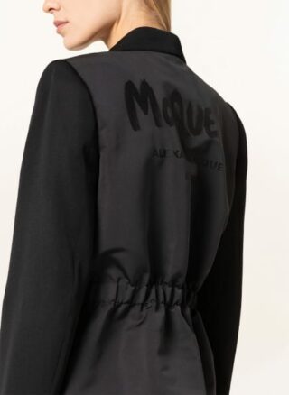 alexander mcqueen Blazer Damen, Schwarz