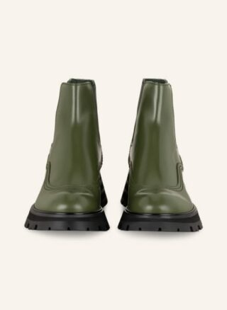 alexander mcqueen Chelsea Boots Damen, Grün